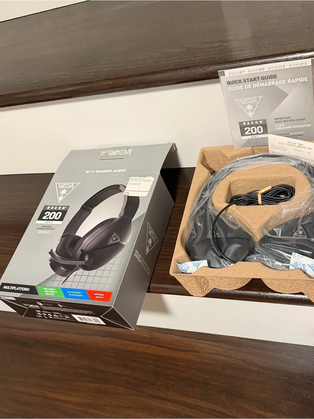 Turtle Beach Recon 200 Gen 2 Wired Gaming Headset - Black